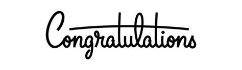 congratulations clipart black and white|More.